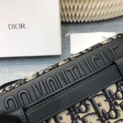 Dior Women 2-in-1 30 Montaigne Pouch Blue Dior Oblique Jacquard - 图片 8