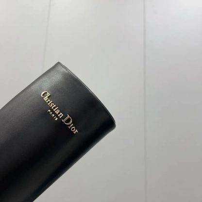 Dior Women D-Town Heeled Boot Black Supple Calfskin - 图片 10