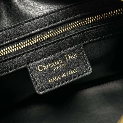 Dior Women Dior Groove 20 Bag Black Macrocannage Calfskin - 图片 10