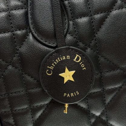 Dior Women Dior Groove 25 Bag Black Macrocannage Calfskin - 图片 7