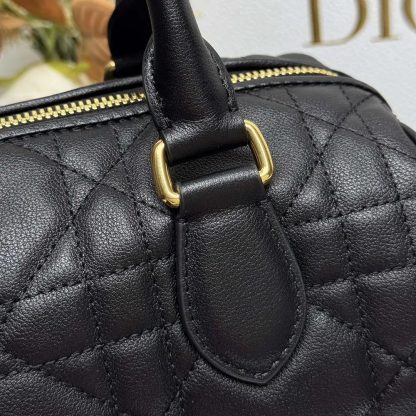 Dior Women Dior Groove 25 Bag Black Macrocannage Calfskin - 图片 6
