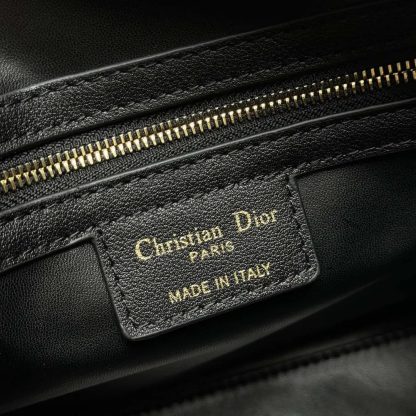 Dior Women Dior Groove 25 Bag Black Macrocannage Calfskin - 图片 10