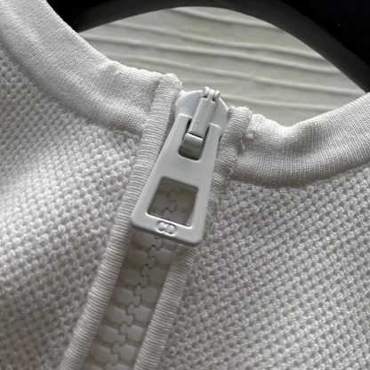 Dior Women Dioriviera Cropped Tank Top with White Technical Knit - 图片 8