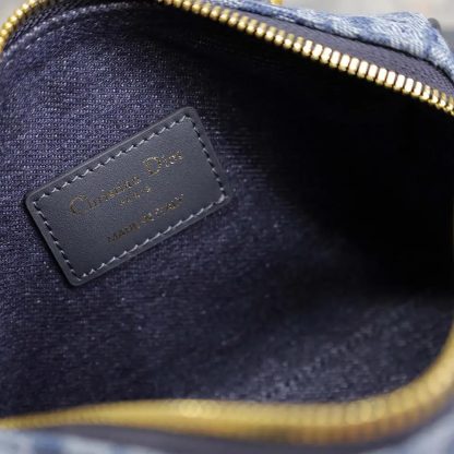 Dior Women Groove 20 Bag Blue Denim Dior Oblique Jacquard - 图片 10