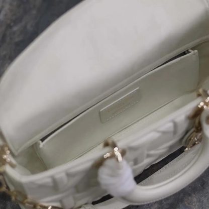 Dior Women Medium Lady D-Joy Bag Latte Graphic Cannage Calfskin - 图片 9