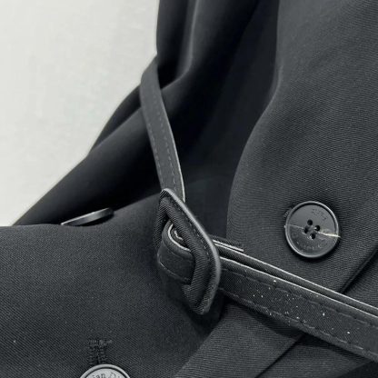 Dior Women Mid-Length Blazer Dress Black Virgin Wool and Cotton Bouclé - 图片 8