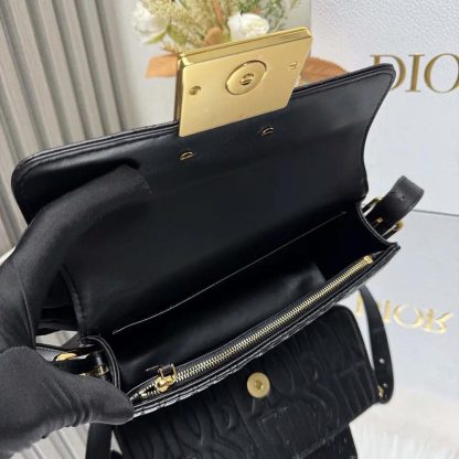 Dior Women Miss Dior Flap Bag Black Quilted Miss Dior Allover Calfskin - 图片 7