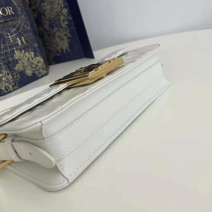 Dior Women Miss Dior Flap Bag Latte Quilted Miss Dior Allover Calfskin - 图片 3