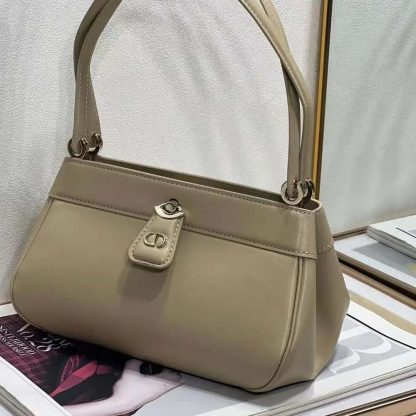 Dior Women Small Dior Key Bag Sandy Box Calfskin - 图片 4