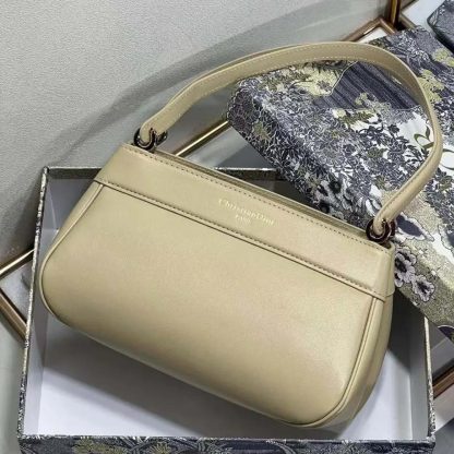 Dior Women Small Dior Key Bag Sandy Box Calfskin - 图片 3