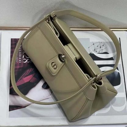 Dior Women Small Dior Key Bag Sandy Box Calfskin - 图片 7