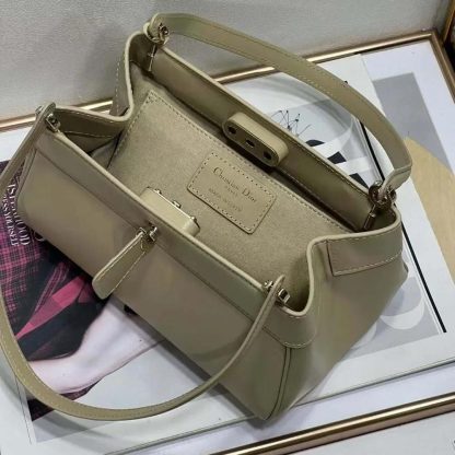 Dior Women Small Dior Key Bag Sandy Box Calfskin - 图片 6