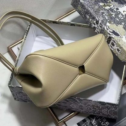 Dior Women Small Dior Key Bag Sandy Box Calfskin - 图片 8