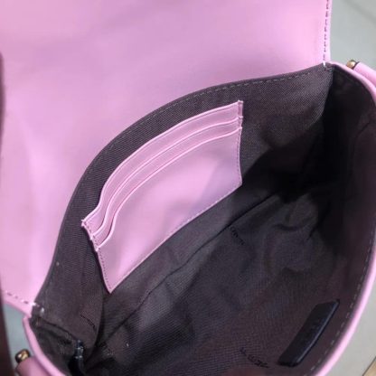 Fendi Women Baguette Mini Pink Nappa Leather Bag with FF Motif - 图片 8