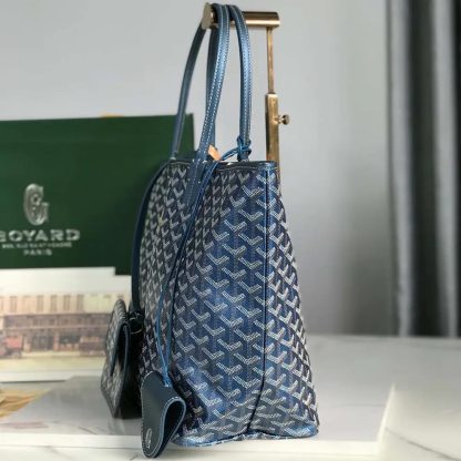 Goyard Unisex Saint Louis GM bag-Pearly Blue STLCROGMLTY91CL91P - 图片 5