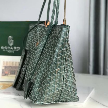 Goyard Unisex Saint Louis GM bag-Pearly Green STLCROGMLTY90CL90P - 图片 4