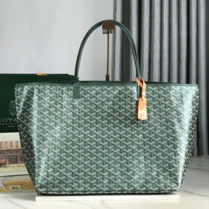 Goyard Unisex Saint Louis GM bag-Pearly Green STLCROGMLTY90CL90P - 图片 3