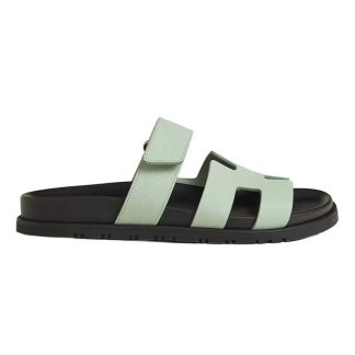Hermes Unisex Chypre Sandal-Light Green H231295ZvDF350