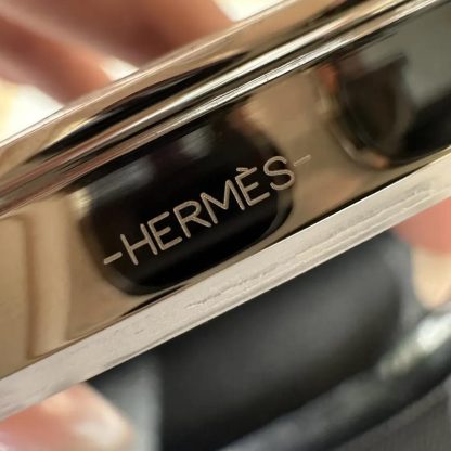 Hermes Women Constance 24 Bag Epsom Leather-BlackSilver - 图片 10