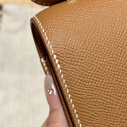 Hermes Women Constance 24 Bag Epsom Leather-BrownGold - 图片 9