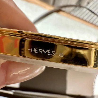 Hermes Women Constance 24 Bag Epsom Leather-GrayGold - 图片 10