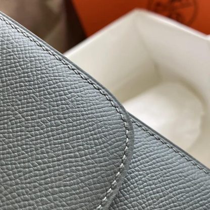Hermes Women Constance 24 Bag Epsom Leather-GreyGold - 图片 9
