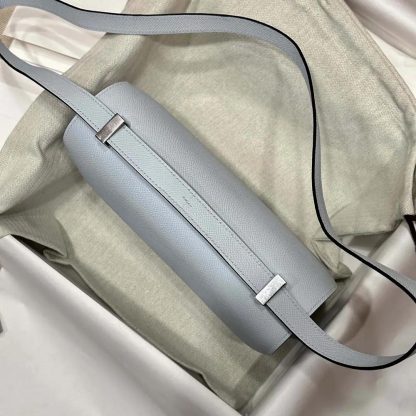 Hermes Women Constance 24 Bag Epsom Leather-Light BlueSilver - 图片 7