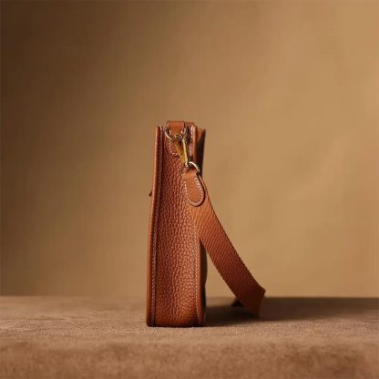 Hermes Women Evelyne 16 Amazone in Clemence Leather-BrownGold - 图片 5