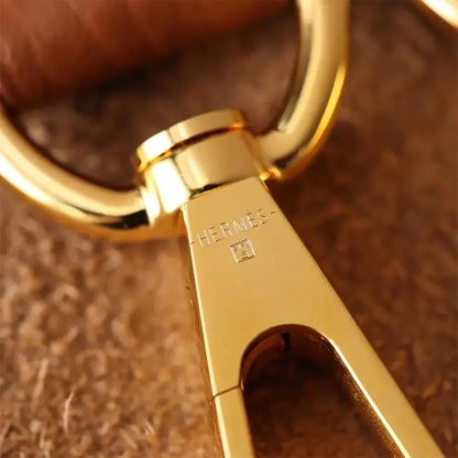 Hermes Women Evelyne 16 Amazone in Clemence Leather-BrownGold - 图片 9