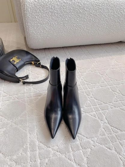 Jimmy Choo Women Cycas Ankle Boot 50 Black Nappa Leather Ankle Boots - 图片 2