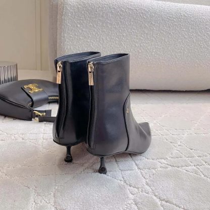 Jimmy Choo Women Cycas Ankle Boot 50 Black Nappa Leather Ankle Boots - 图片 7