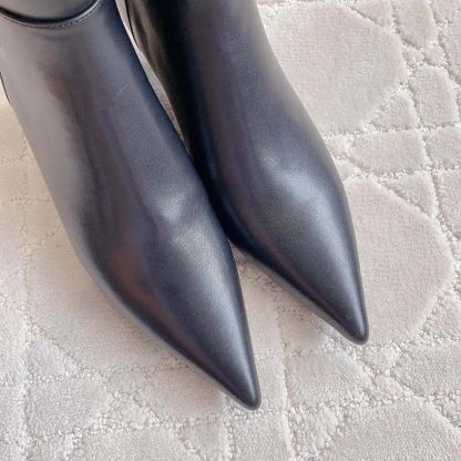 Jimmy Choo Women Cycas Knee Boot 95 Black Nappa Leather Knee-High Boots - 图片 7