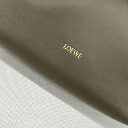 Loewe Unisex Medium Flamenco Purse in Mellow Nappa Lambskin-Dark Khaki Green - 图片 7