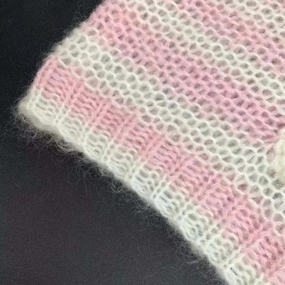 Loewe Women Anagram Sweater in Mohair-Pink S359Y14KCS - 图片 9