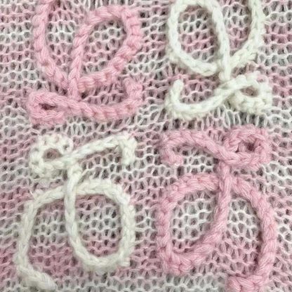 Loewe Women Anagram Sweater in Mohair-Pink S359Y14KCS - 图片 7