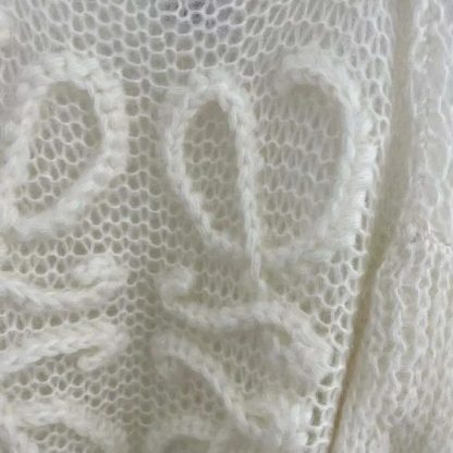Loewe Women Anagram Sweater in Mohair-White S359Y14KBO - 图片 5