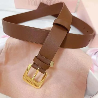 Miu Miu Women Nappa Leather Belt 5CC545EFXF0316 - 图片 4