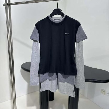 Miu Miu Women Set of 3 Jersey T-shirts MJE15137EF04AESOOO - 图片 2