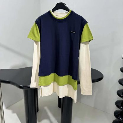 Miu Miu Women Set of 3 Jersey T-shirts MJE15137EF04AFSOOO - 图片 2