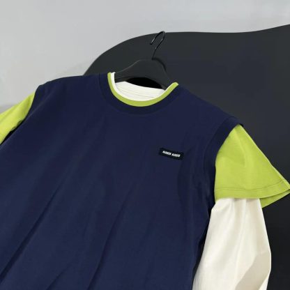 Miu Miu Women Set of 3 Jersey T-shirts MJE15137EF04AFSOOO - 图片 10