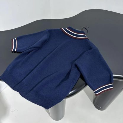 Miu Miu Women Wool and Cashmere Polo Sweater MMLA28 - 图片 5