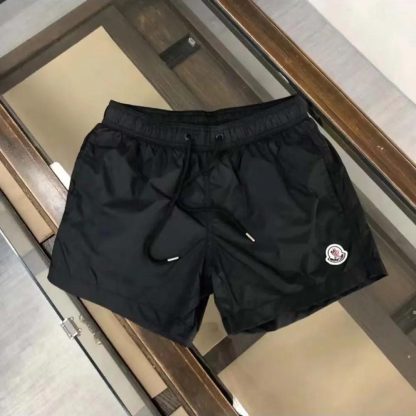 Moncler Men Swim Shorts Crafted from Technical Nylon-Black - 图片 2