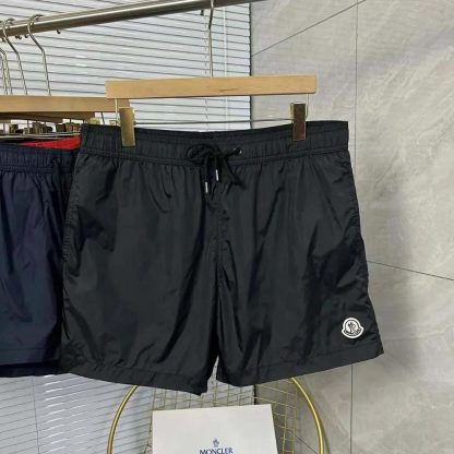 Moncler Men Swim Shorts Crafted from Technical Nylon-Black - 图片 3