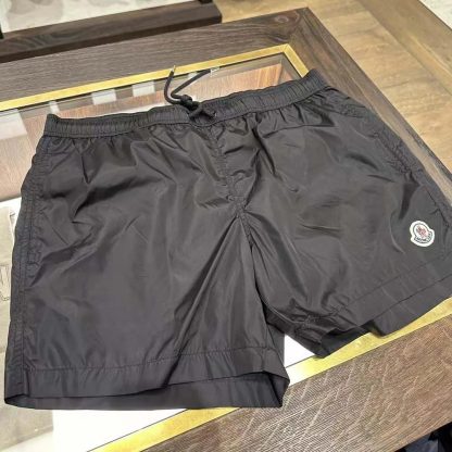 Moncler Men Swim Shorts Crafted from Technical Nylon-Black - 图片 4
