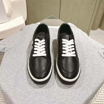 Off-White Unisex BlackWhite Leather Vulcanized OMIA293C99LEA0011001 - 图片 3
