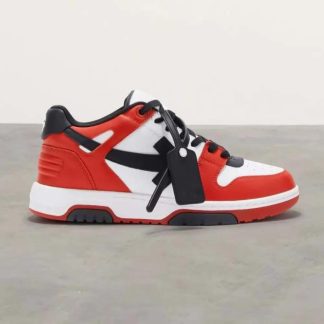 Off-White Unisex Out Of Office-BlackRed OMIA189S22LEA0012510