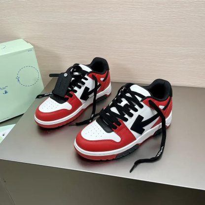Off-White Unisex Out Of Office-BlackRed OMIA189S22LEA0012510 - 图片 2