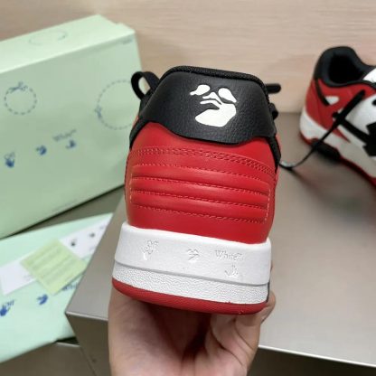 Off-White Unisex Out Of Office-BlackRed OMIA189S22LEA0012510 - 图片 8