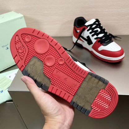 Off-White Unisex Out Of Office-BlackRed OMIA189S22LEA0012510 - 图片 9