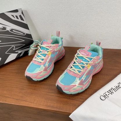 Off-White Unisex Ow Be Right Back Sneakers-Pink OWIA289F24FAB0023040 - 图片 4